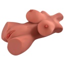 Masturbator Perfect 10 Torso Tan – realistyczny tułów z pochwą i odbytem, 44,5 cm - 2