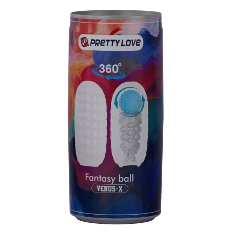 Masturbator Fantasy Ball VENUS-X z wewnętrzną kulką masującą - 10