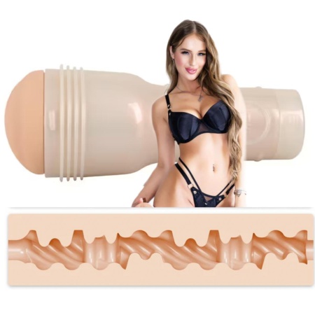 Masturbator Sky Bri Celestial Beige - wkładka SuperSkin i regulacja podciśnienia - 2
