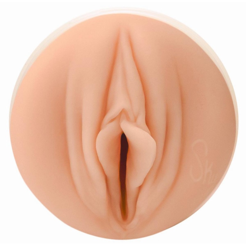 Masturbator Sky Bri Celestial Beige - wkładka SuperSkin i regulacja podciśnienia - 3