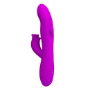 Wibrator króliczek Yalanda Purple - nodding, 9 trybów wibracji, wyświetlacz LED, 23,9 cm - 4
