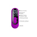 Wibrator króliczek Yalanda Purple - nodding, 9 trybów wibracji, wyświetlacz LED, 23,9 cm - 9