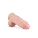 Au Naturel 2.75 Pounder Vanilla - realistyczne dildo dual density Sensa Feel® z przyssawką, długość 25,4 cm, średnica 7,6 cm - 3