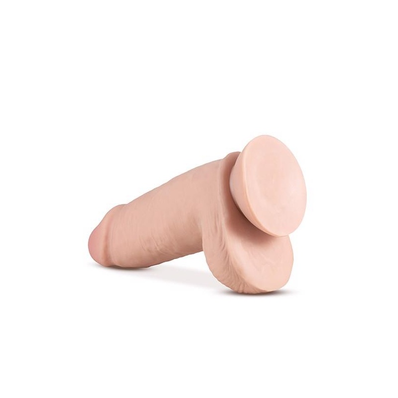 Au Naturel 2.75 Pounder Vanilla - realistyczne dildo dual density Sensa Feel® z przyssawką, długość 25,4 cm, średnica 7,6 cm - 4