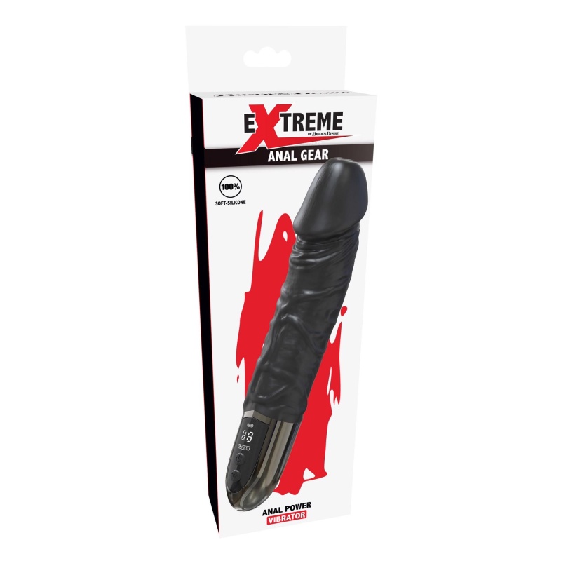 Wibrator analny Anal Power – 12 trybów wibracji, 24,5 cm - 2