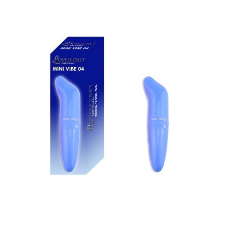 Mini wibrator punktu G LS45 niebieski, 11,5 cm - 1