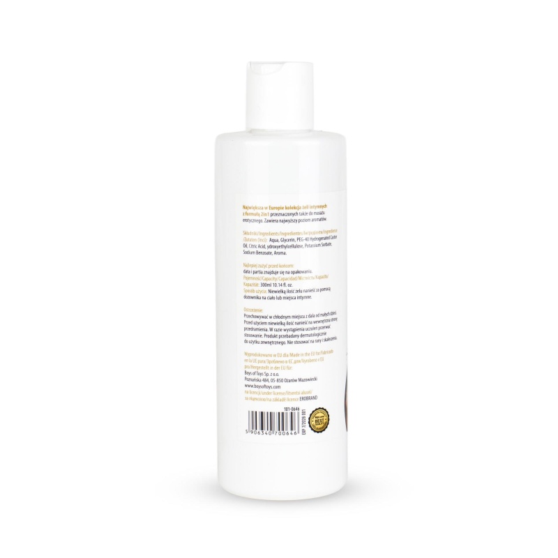 Wodny lubrykant i żel do masażu 2w1 Aroma Series Brandy 300 ml - 6