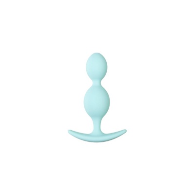 Korek analny ToDo Anal Plug Roll - gładki, wodoodporny, 9,2 cm, średnica 2,7 cm, bez wibracji - 1 2