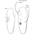 Stymulator łechtaczki Switch X bezdotykowy 13,2 cm - 13