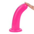 Gruby silikonowy dildo Holy Dong 15,2 cm Różowy - 5
