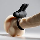 Pierścień erekcyjny Pluto 7,6 cm czarny - 7