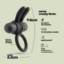 Pierścień erekcyjny Pluto 7,6 cm czarny - 8