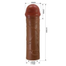 Rękaw na penisa Nile z przedłużeniem 2,5 cm i pogrubieniem obwodu do 18 cm - 2