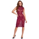 Lace Dress red XL - 3