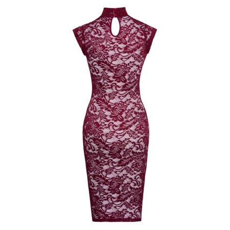 Lace Dress red XL - 6