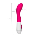 Wibrator Kari Silikonowy, 10 trybów wibracji, długość robocza 11,8 cm - 6