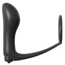 Ass-Gasm Cockring Vibrating Plug – wibrujący korek analny z pierścieniem na penisa, długość 10,4 cm - 3