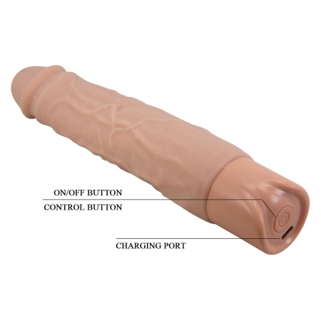 Wibrator realistyczny Osric z 10 trybami wibracji, długość 22,3 cm - 8