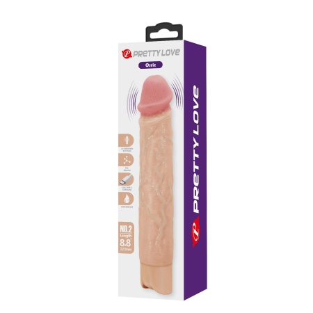Wibrator realistyczny Osric z 10 trybami wibracji, długość 22,3 cm - 10