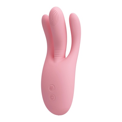 Wibrator Diego z elastycznymi palcami, 10 funkcjami wibracji i 5 trybami kiwania, 14 cm - 1 2