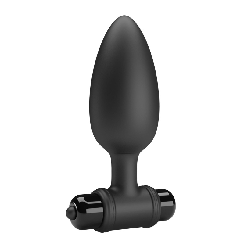 Wibrator analny z silikonu medycznego, 10 trybów wibracji, 6,5 x 11,8 cm - 3