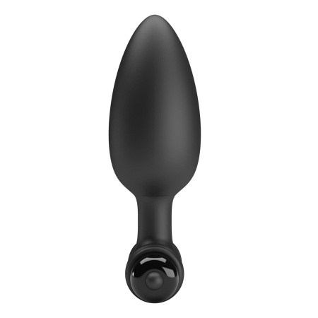Wibrator analny z silikonu medycznego, 10 trybów wibracji, 6,5 x 11,8 cm - 4