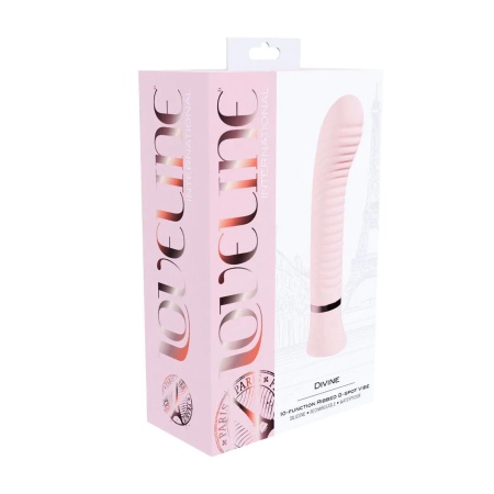 Divine - Ribbed G-spot Vibe - Pink - 2
