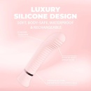 Divine - Ribbed G-spot Vibe - Pink - 4