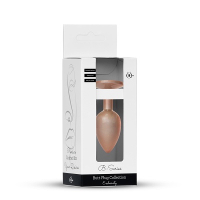 Plug-Jewellery Pearl Gold PLUG- Clear S - 1