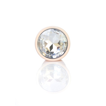 Plug-Jewellery Pearl Gold PLUG- Clear S - 2