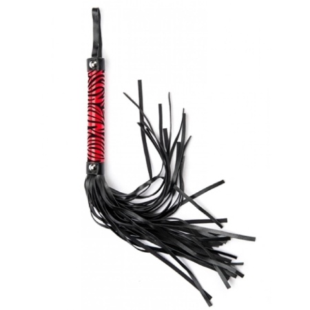 Red Small Leopard Flogger - 1