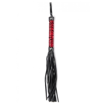 Red Small Leopard Flogger - 1 2