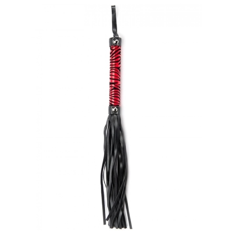 Red Small Leopard Flogger - 2