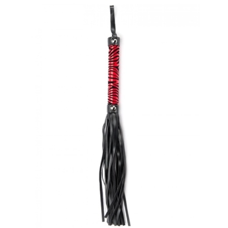 Red Small Leopard Flogger - 2