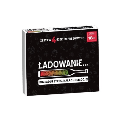 Zestaw 4 gier imprezowych Ładowanie – na wieczór panieński i kawalerski - 1