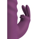 Wibrator króliczkowy 2 Function Rabbit z funkcją pchnięć, długość całkowita 23,7-24,2 cm - 7