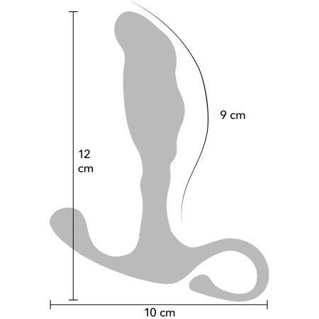 Stymulator punktu P Medium z zakrzywionym profilem, 12 cm - 6