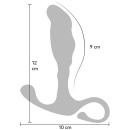 Stymulator punktu P Medium z zakrzywionym profilem, 12 cm - 6