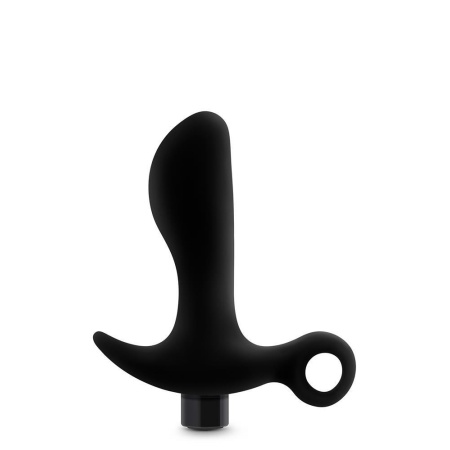 Stymulator prostaty Prostate Massager 01 - zakrzywiony silikon Ultrasilk, 10,7 cm - 2