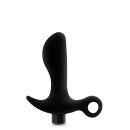 Stymulator prostaty Prostate Massager 01 - zakrzywiony silikon Ultrasilk, 10,7 cm - 2