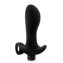 Stymulator prostaty Prostate Massager 01 - zakrzywiony silikon Ultrasilk, 10,7 cm - 4