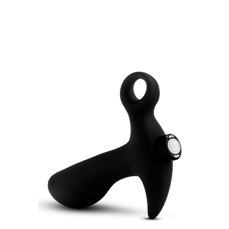 Stymulator prostaty Prostate Massager 01 - zakrzywiony silikon Ultrasilk, 10,7 cm - 5