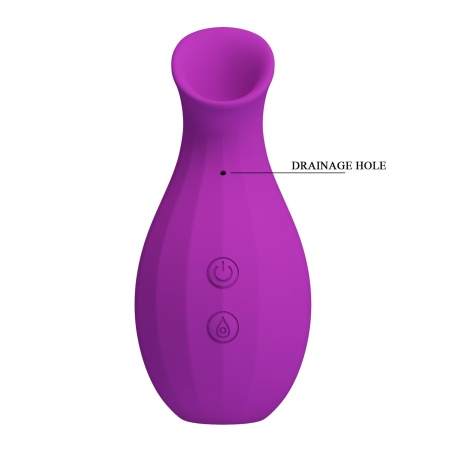 Ssący stymulator łechtaczki Magic Bottle 18 cm - 10