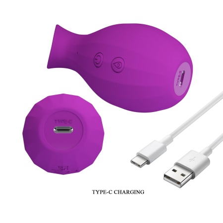 Ssący stymulator łechtaczki Magic Bottle 18 cm - 11