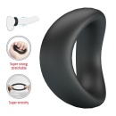 Pierścień erekcyjny Valen wykonany z elastycznego silikonu, 6,5 × 4,5 cm - 2