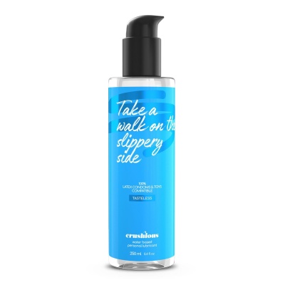 Crushious Lubrykant wodny 250 ml z pompką dozującą - hipoalergiczny, kompatybilny z prezerwatywami - 1