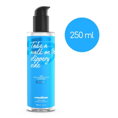 Crushious Lubrykant wodny 250 ml z pompką dozującą - hipoalergiczny, kompatybilny z prezerwatywami - 3