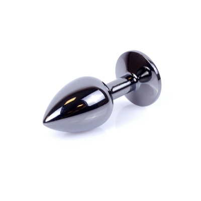 MyLove Toys - Jewellery Dark Silver PLUG- Pink - 1 2