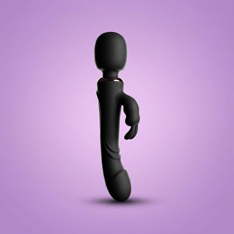 Rabbit vibrator - black - 5