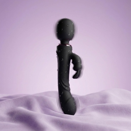 Rabbit vibrator - black - 10